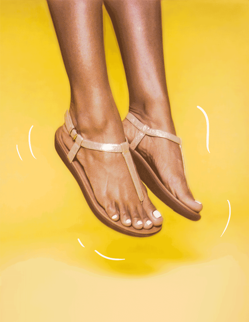 fitflop gold sneakers